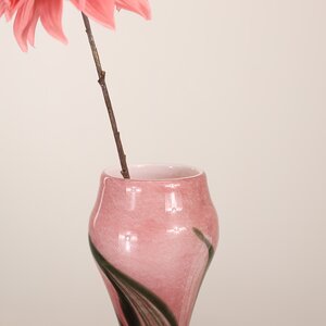Декоративная ваза Albigono 45 см изумрудно-розовая EDG фото 5