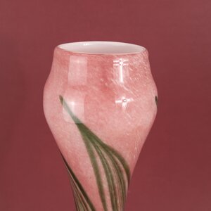 Декоративная ваза Albigono 45 см изумрудно-розовая EDG фото 3