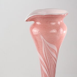 Декоративная ваза Albigono 45 см бело-розовая EDG фото 5