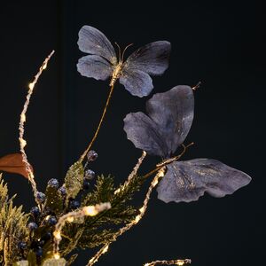 Декоративная ветка Бабочки Индиго - Крылья Вдохновения 66 см Goodwill фото 2