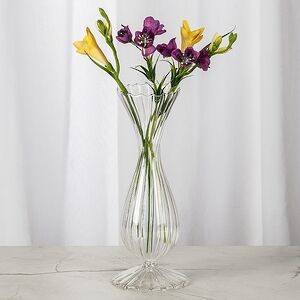 Стеклянная ваза Ирлинда 22 см EDG фото 2