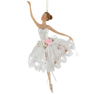 Ёлочная игрушка Балерина Мирабель - Моя прекрасная Леди 19 см, подвеска Noel Collection (Katherine’s Style) фото 1