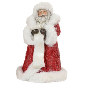 Статуэтка Дед Мороз в красной шубке 20 см Edelman фото 1