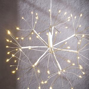 Светодиодное украшение Одуванчик Регардо 20 см, 80 теплых белых LED ламп с мерцанием, IP44 Edelman (Эдельман) фото 2