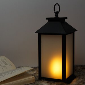Декоративный фонарь с имитацией пламени Франклин 34 см, на батарейках, IP44 Edelman фото 2