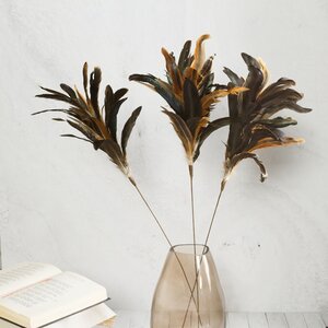 Декоративная ветка с перьями Велламо 80 см Edelman фото 1