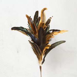 Декоративная ветка с перьями Велламо 80 см Edelman фото 2