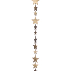 Бусы пластиковые Звёзды Эридана 185 см золотые Edelman фото 2
