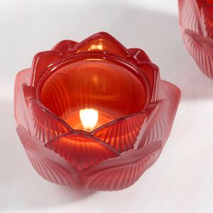 Стеклянный подсвечник Цветок - Felicita Bordo 11 см EDG фото 2