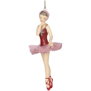 Елочная игрушка Балерина Кэролайн - Танец Спящей Красавицы 11 см, подвеска