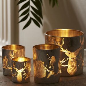 Стеклянный подсвечник Principe de Foresta 8 см EDG фото 3