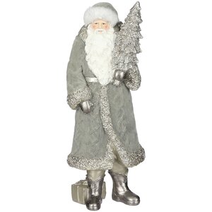 Статуэтка Санта Клаус из Гётеборга с заиндевелой ёлочкой 29 см