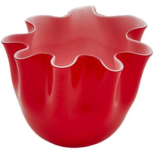 Декоративная ваза Алеберта 14 см красная EDG фото 3