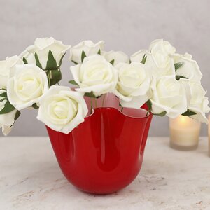 Декоративная ваза Алеберта 14 см красная EDG фото 1