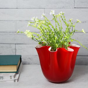 Декоративная ваза Алеберта 14 см красная EDG фото 2