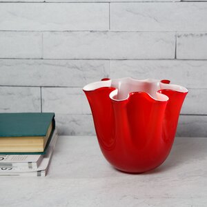 Декоративная ваза Алеберта 14 см красная EDG фото 4