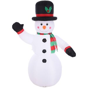 Надувная фигура Снеговик - Christmas is coming 2 м с LED подсветкой, IP44