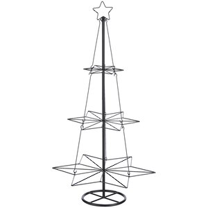 Декоративная елка из металла Starfall 90 см, черная Edelman фото 1