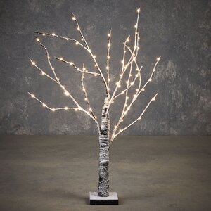 Светодиодное дерево Дивная Онтана 60 см, 96 теплых белых LED ламп, на батарейках, IP20 Edelman фото 1