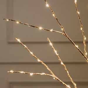 Светодиодное дерево Дивная Онтана 60 см, 96 теплых белых LED ламп, на батарейках, IP20 Edelman фото 6