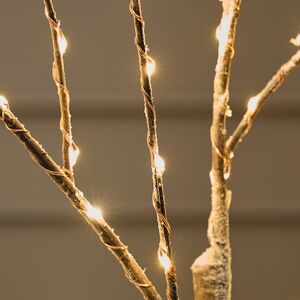 Светодиодное дерево Дивная Онтана 60 см, 96 теплых белых LED ламп, на батарейках, IP20 Edelman фото 4