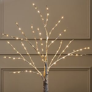 Светодиодное дерево Дивная Онтана 60 см, 96 теплых белых LED ламп, на батарейках, IP20 Edelman фото 3