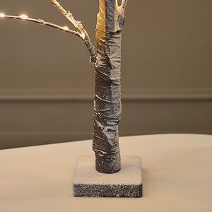 Светодиодное дерево Дивная Онтана 60 см, 96 теплых белых LED ламп, на батарейках, IP20 Edelman фото 5