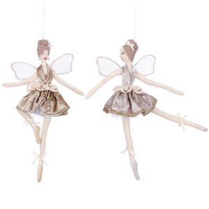 Кукла на елку Фея-Танцовщица Кремона - Балет Ривенделла, 30 см, подвеска Edelman фото 2