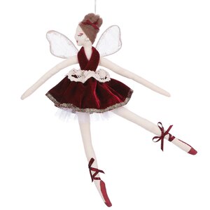 Кукла на елку Фея-Танцовщица Николетт - Балет Ривенделла, 30 см, подвеска