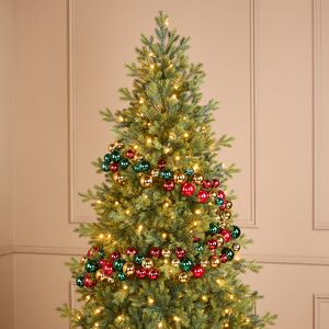 Гирлянда из елочных шаров Волшебные Самоцветы - Winter Gems 180*14 см, пластик Winter Deco фото 2