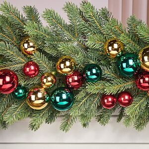 Гирлянда из елочных шаров Волшебные Самоцветы - Winter Gems 180*14 см, пластик Winter Deco фото 6