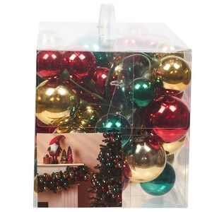 Гирлянда из елочных шаров Волшебные Самоцветы - Winter Gems 180*14 см, пластик Winter Deco фото 12