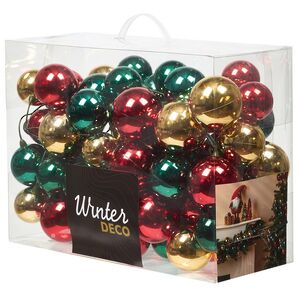 Гирлянда из елочных шаров Сказочные Самоцветы - Winter Gems 180*17 см, пластик Winter Deco фото 10