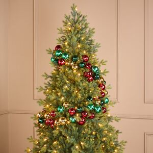 Гирлянда из елочных шаров Сказочные Самоцветы - Winter Gems 180*17 см, пластик Winter Deco фото 2