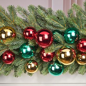 Гирлянда из елочных шаров Сказочные Самоцветы - Winter Gems 180*17 см, пластик Winter Deco фото 7