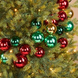 Гирлянда из елочных шаров Сказочные Самоцветы - Winter Gems 180*17 см, пластик Winter Deco фото 3