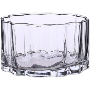 Плоская ваза Шенефельд 18*10 см, стекло Edelman фото 1