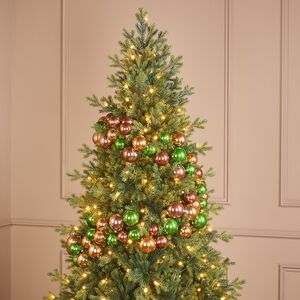 Гирлянда из елочных шаров Императорский Браслет - Winter Gems 180*17 см, пластик Winter Deco фото 2