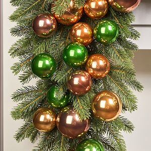 Гирлянда из елочных шаров Императорский Браслет - Winter Gems 180*17 см, пластик Winter Deco фото 8