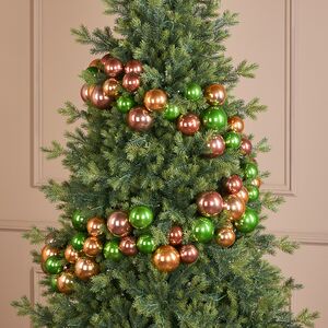 Гирлянда из елочных шаров Императорский Браслет - Winter Gems 180*17 см, пластик Winter Deco фото 5