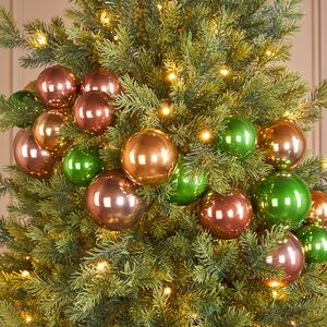 Гирлянда из елочных шаров Императорский Браслет - Winter Gems 180*17 см, пластик Winter Deco фото 3