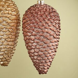 Елочная игрушка Шишка - Baston Royale 24*14 см, 2 шт, пластик Winter Deco фото 5