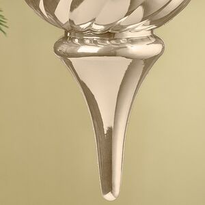 Елочная игрушка Petrice 24 см перламутр, пластик Winter Deco фото 4