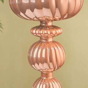 Елочная игрушка Сосулька Petrice 29 см розовое золото, пластик Winter Deco фото 3