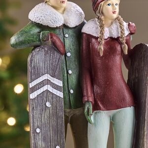 Новогодняя фигурка Оливер и Руби - Зимние Приключения 27 см Edelman фото 3