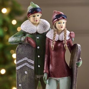 Новогодняя фигурка Оливер и Руби - Зимние Приключения 27 см Edelman фото 2