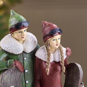 Новогодняя фигурка Оливер и Руби - Зимние Приключения 27 см Edelman фото 5