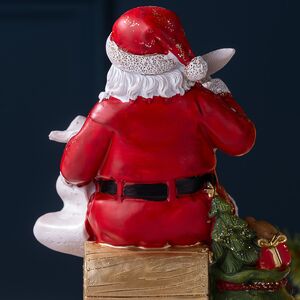 Новогодняя фигурка Санта Клаус со списком 18 см Edelman фото 5