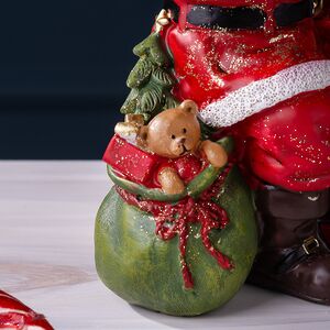 Новогодняя фигурка Санта Клаус со списком 18 см Edelman фото 4