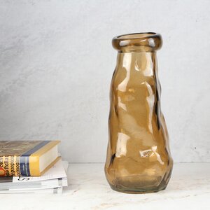 Стеклянная ваза Monte Hazel 25 см Edelman фото 2
